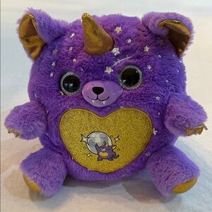 Zuru Rainbocorns Monstercorn Purple Plush Surprise Toy Howlie the Werewolf